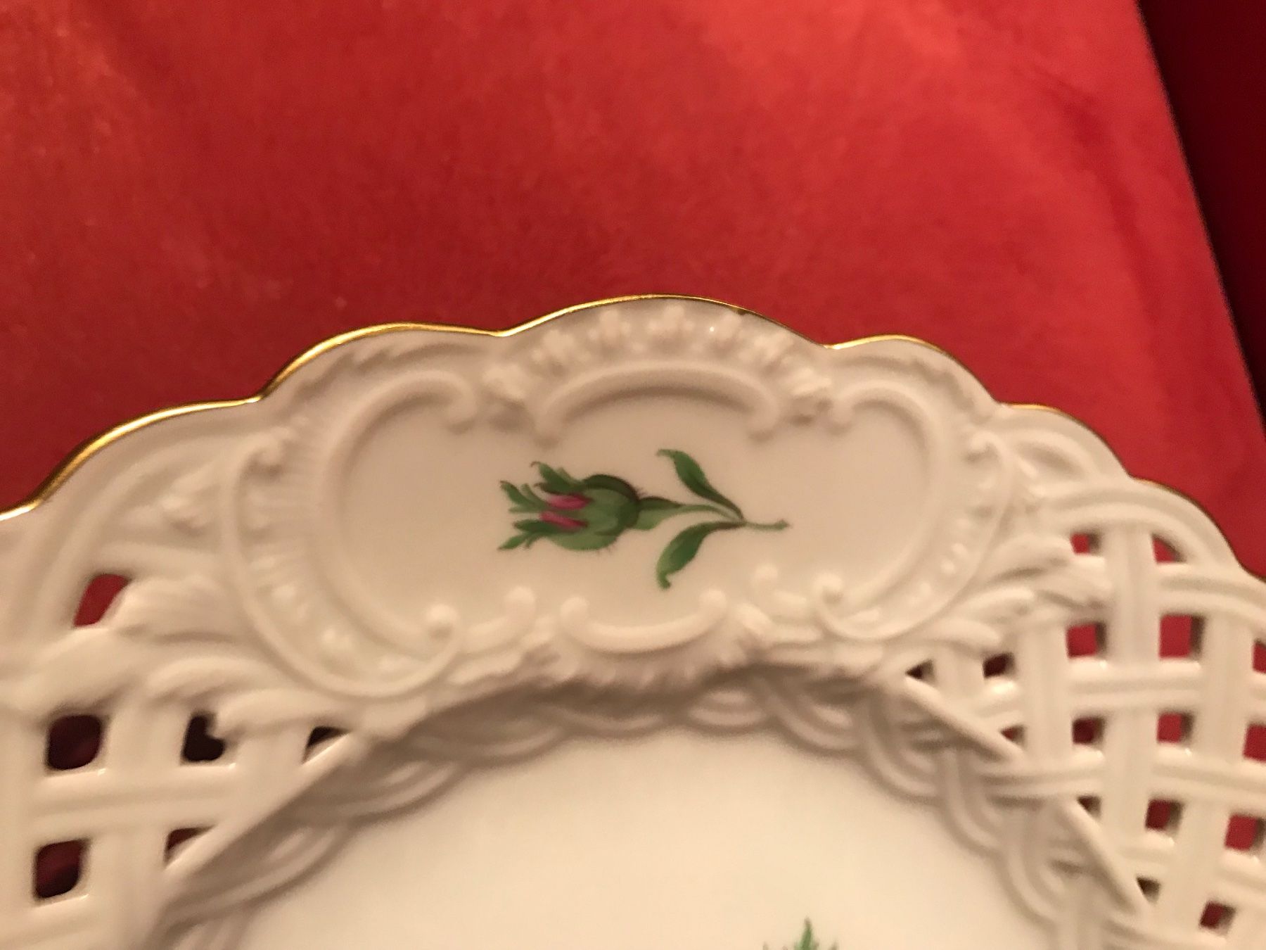 Piatti: Meissen Anbietteller 21 cm – Usato da Herbriggen venduto da Sehrazade 2