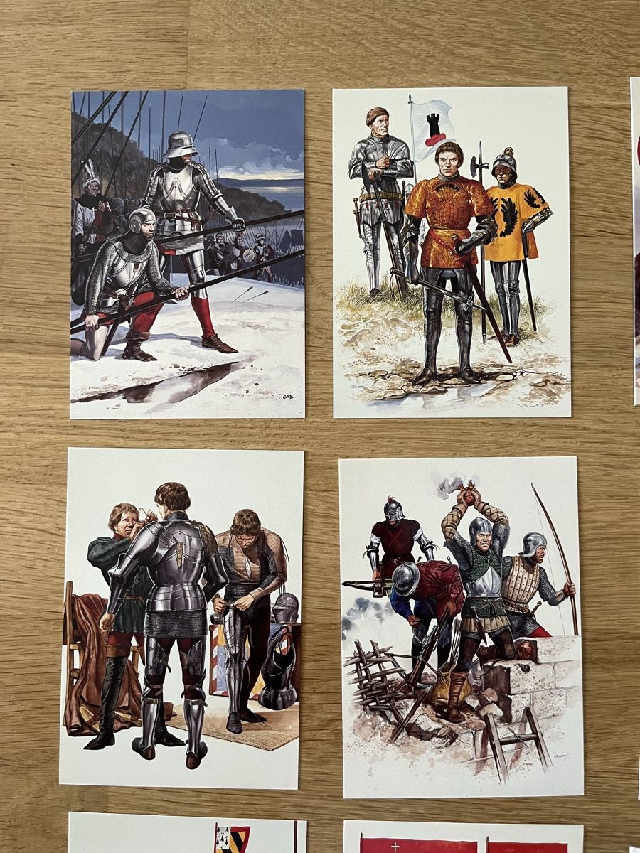 Foto & Immagini: Mittelalter-Postkarten, Serie 1 – Usato da Winterthur venduto da Tim_76 4