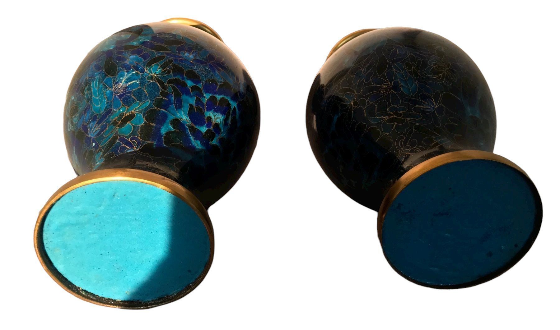 Vasi & Recipienti: Paire de vases en cloisonné – Usato da Morges venduto da Audemars07 5