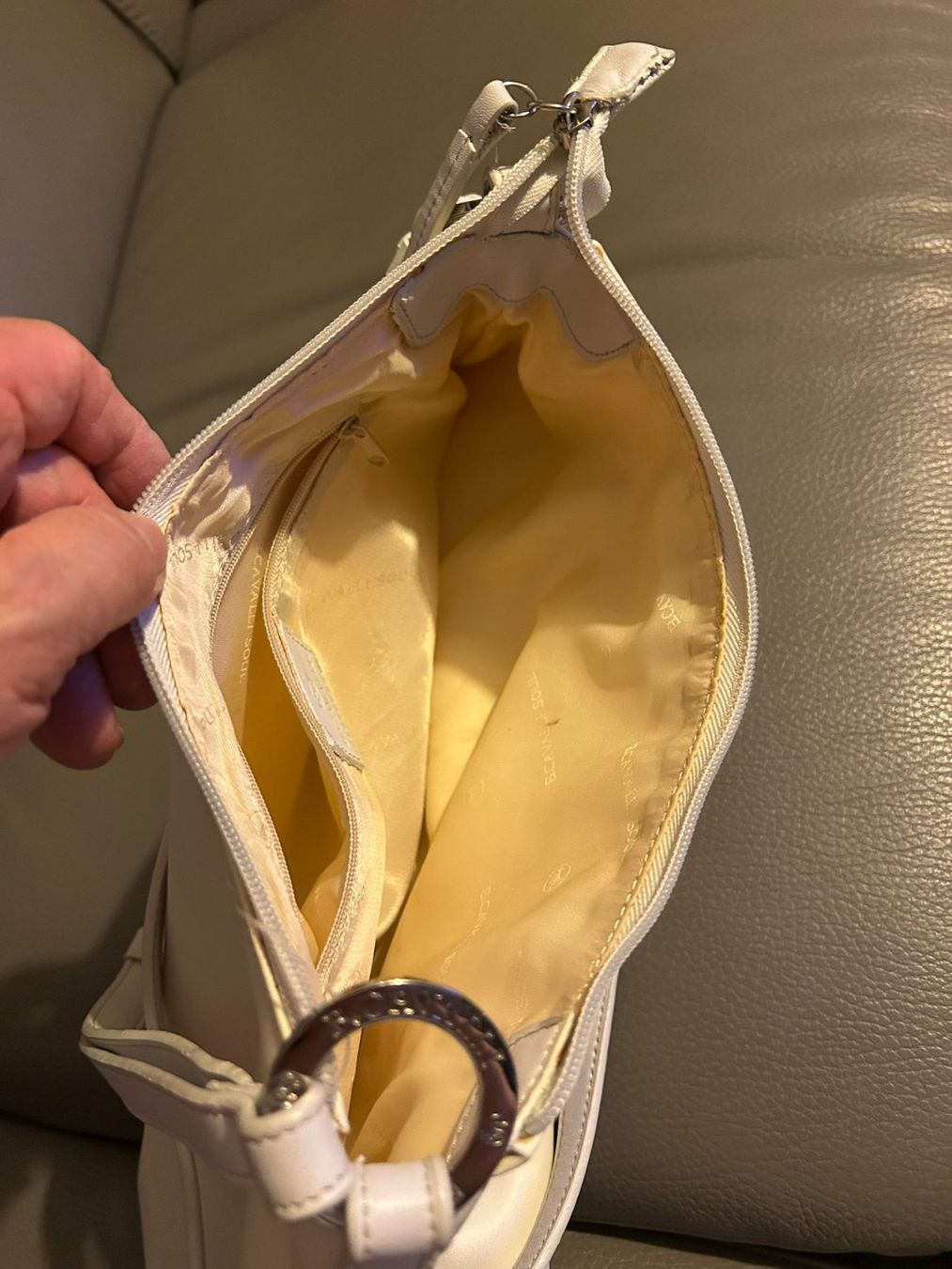 Borse da donna: Borsetta da spalla B. Cavalli color avorio – Usato da Melano venduto da H-Sara 3
