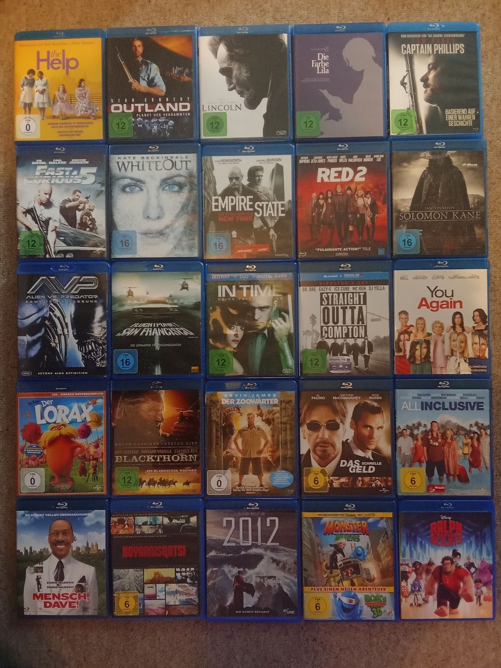 Tutti i DVDs: Blu- Ray Film Sammlung – Usato da Turbenthal venduto da fatalbeauty