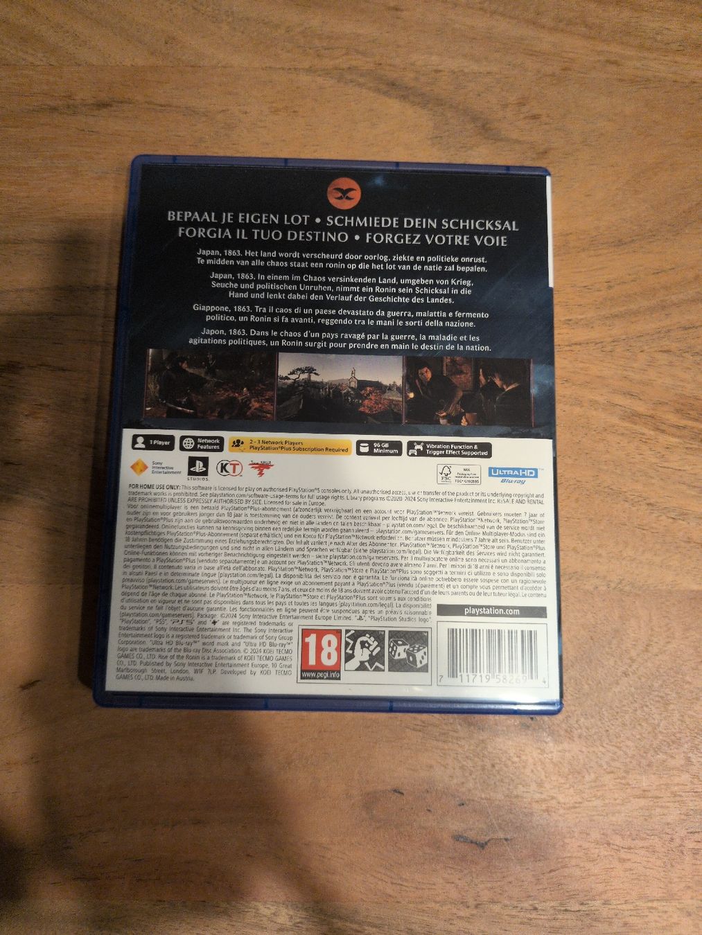 Sony Jeux: Rise of the Ronin – D'occasion à Kiesen par Unchained_Raven 1