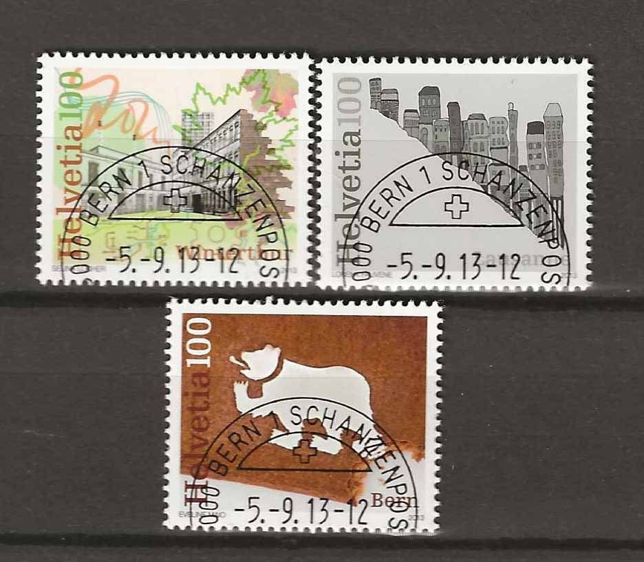 Tutti i francobolli: M1481 - Villes de Suisse 1er jour – Usato da Trélex venduto da Phil_Albert