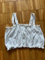Zara Top Weiss Gr. 164 - Sommer bereit! Neuwertig!