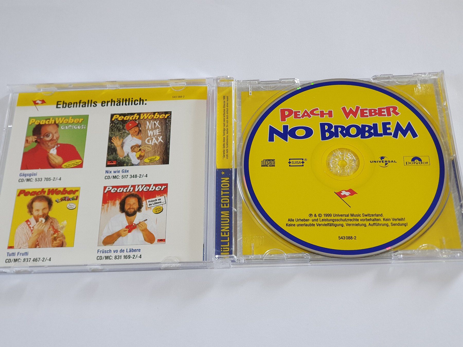CD: Peach Weber - No Broblem | CD – Usato da Dietlikon venduto da Skylab007 2