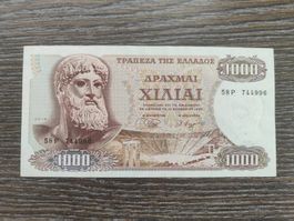 Griechenland 1'000 Drachmen 1970 !!!!!