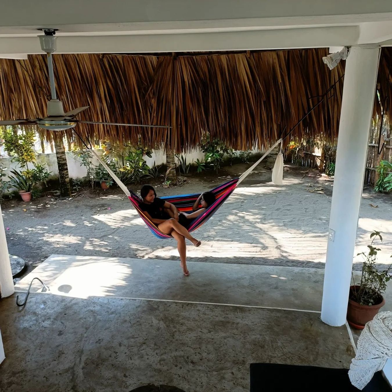 Amache: Large Hamac Maya - Superbe tissu multicolore du Guatemala – Nuovo e nell'imballaggio originale da Dübendorf venduto da Mayan-Dreams 4