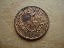 (W5) 1 Rappen 1920