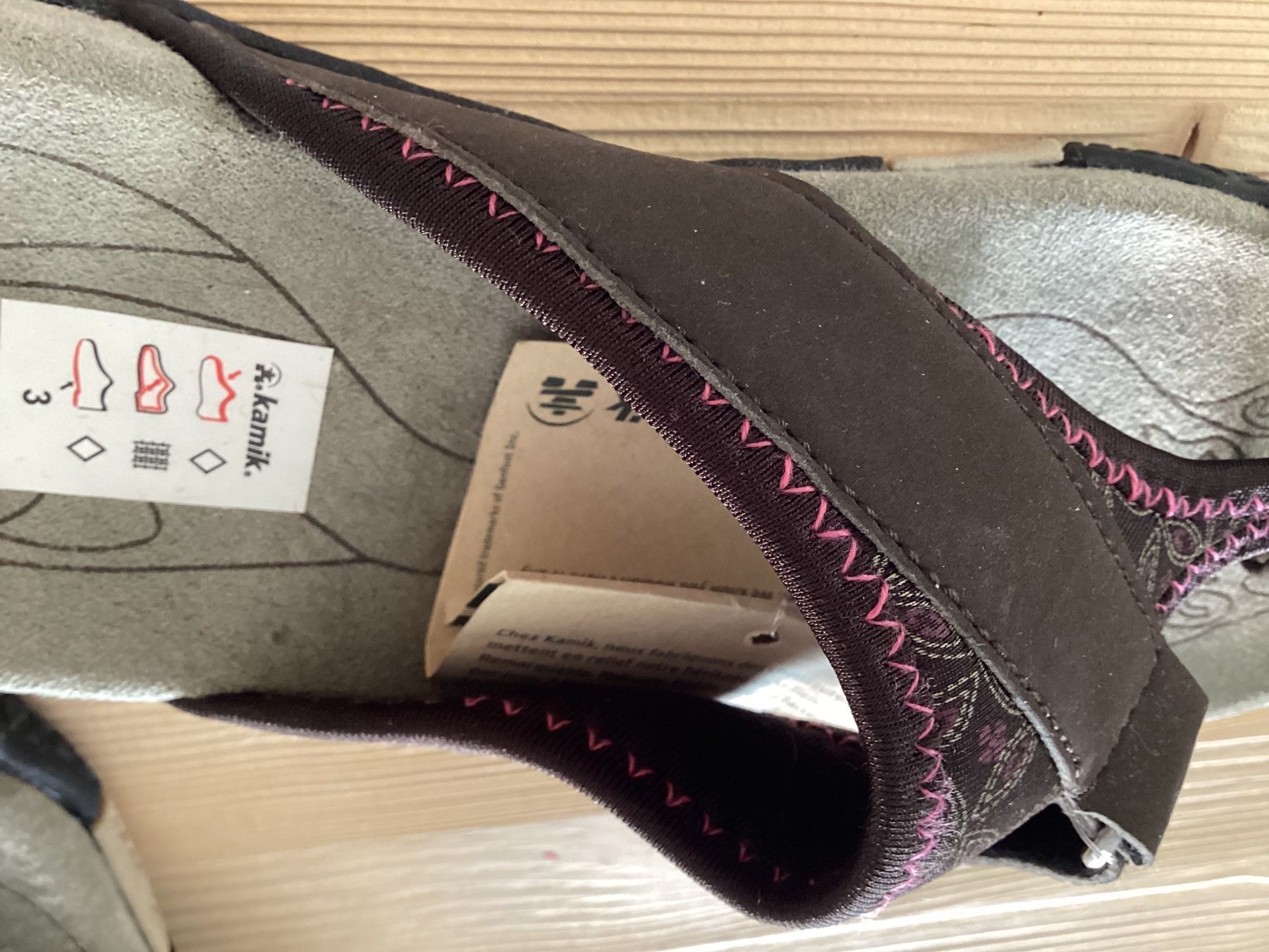 Damenschuhe: Kamik Flip Flops Sommerschuhe Leder – Neu (gemäss Beschreibung) aus Flüelen von ne08 1
