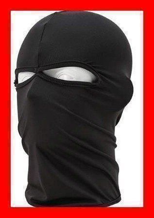 Balaclava Sturmmaske Sturmhaube SCHWARZ Skimaske Motorrad