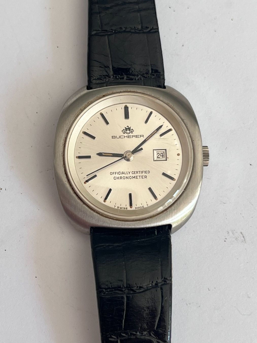Bucherer Uhren: Bucherer Automatic Chronometer NOS – Neu (gemäss Beschreibung) aus Worblaufen von chronyves