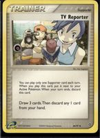 TV Reporter 88/97 EX Dragon Pokemon