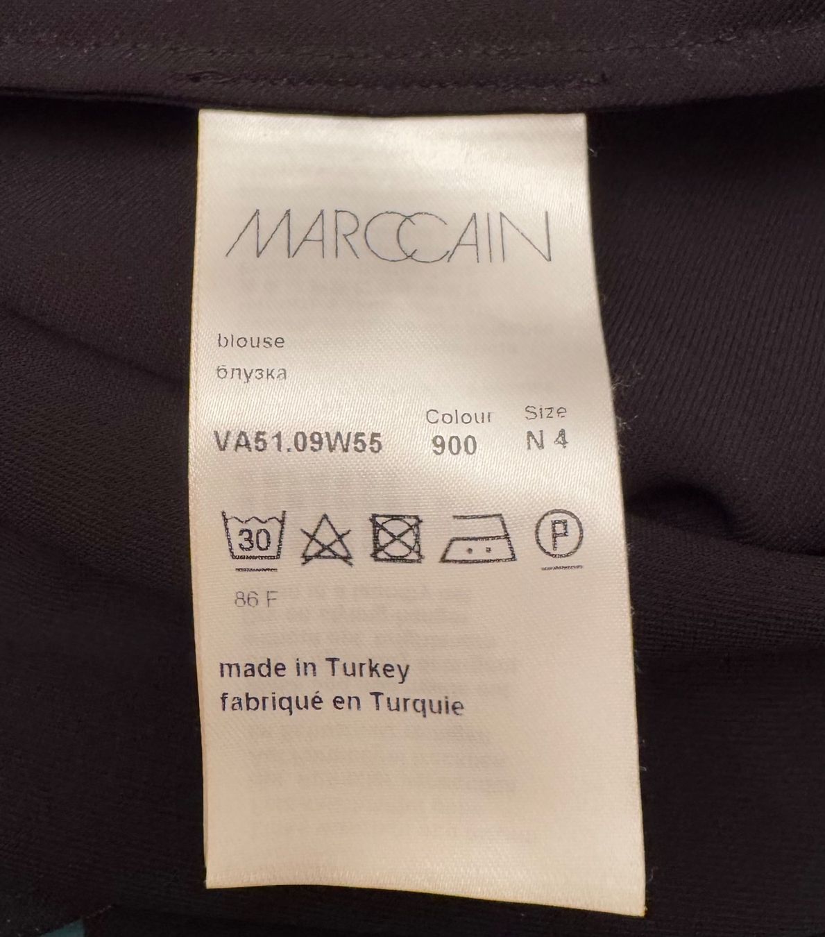 Marc Cain Chemisiers: Marc Cain Bluse schwarz – Neuf (Voir description) à Mörschwil par Mirka019 7