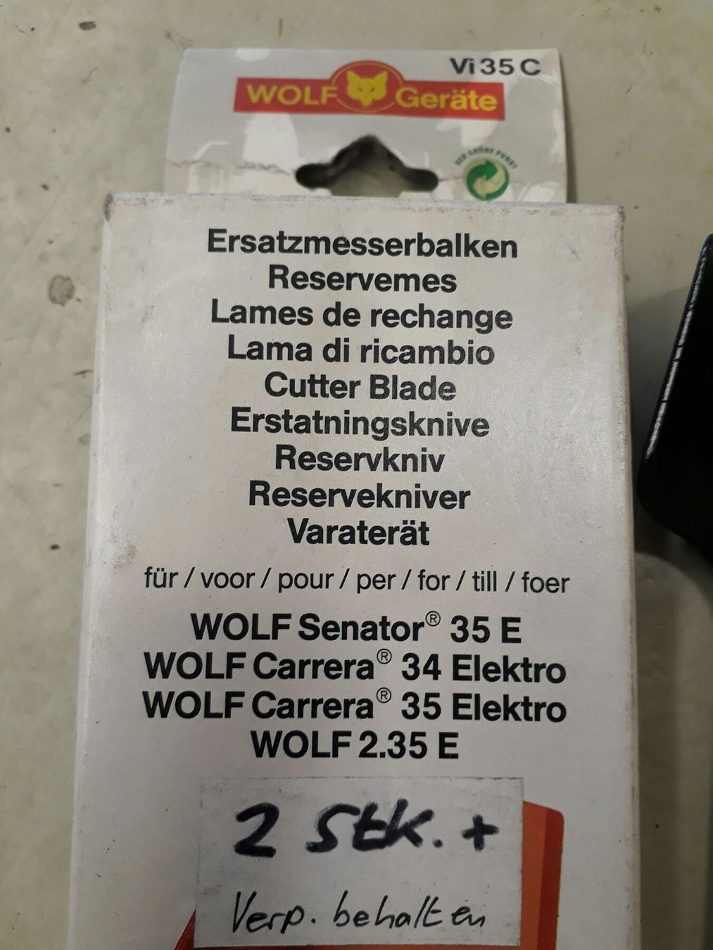 Coltelli: Messer zu Wolf Rasenmäher – Nuovo (secondo la descrizione) da Niederglatt ZH venduto da Hinti50 1