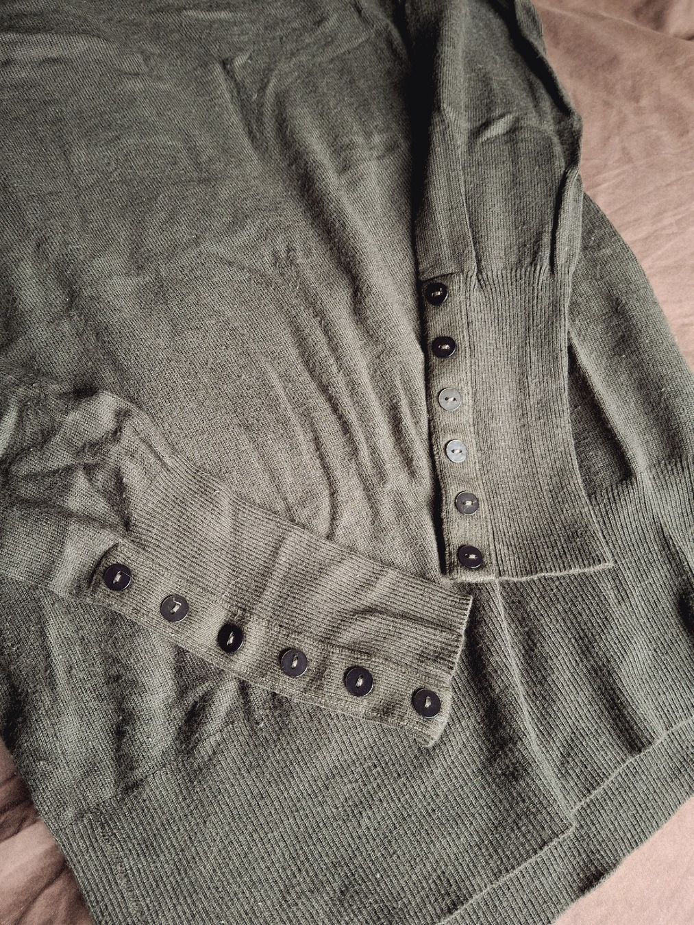 Zebra Maglioni & Felpe: Pull col roulé vert olive taille S marque Zebra – Usato da Villiers venduto da san_jn5w 1
