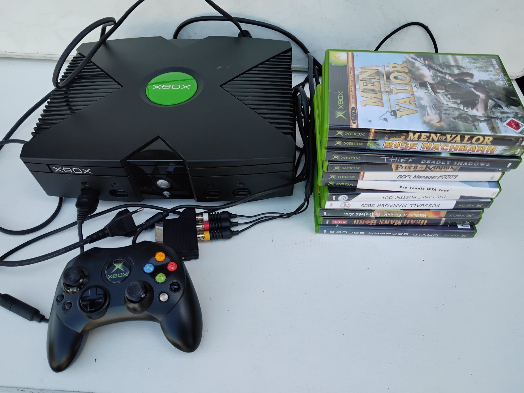 Microsoft Konsolen: Xbox mit Spielen – Defekt aus Nuglar von lampa-radio