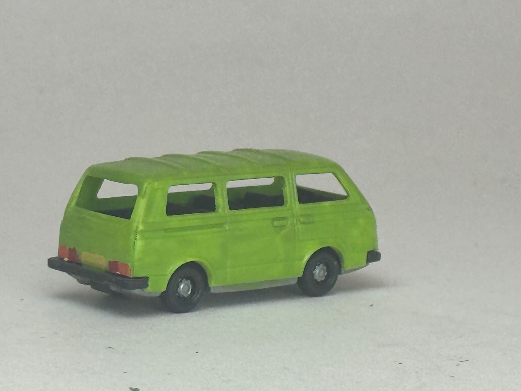 Modellini di ferrovie: GB- VW Bus T3 lindgrün – Usato da Elm venduto da Wikmtz 1