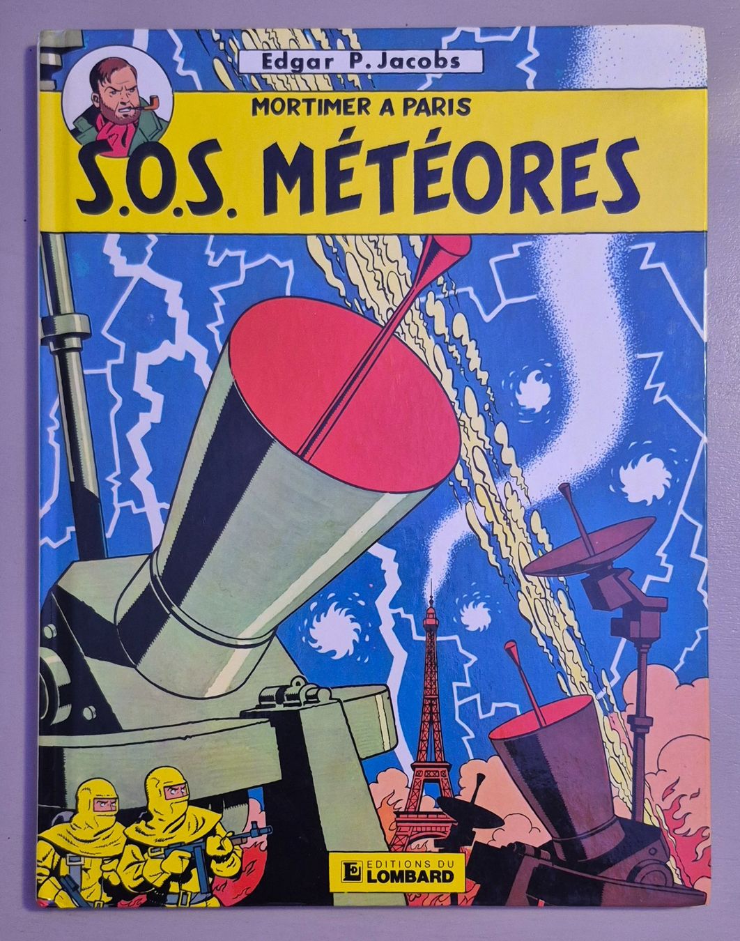 Fumetti: SOS Météores - Mortimer à Paris - Edgar P. Jacobs – Usato da Grand-Lancy venduto da loi_599y