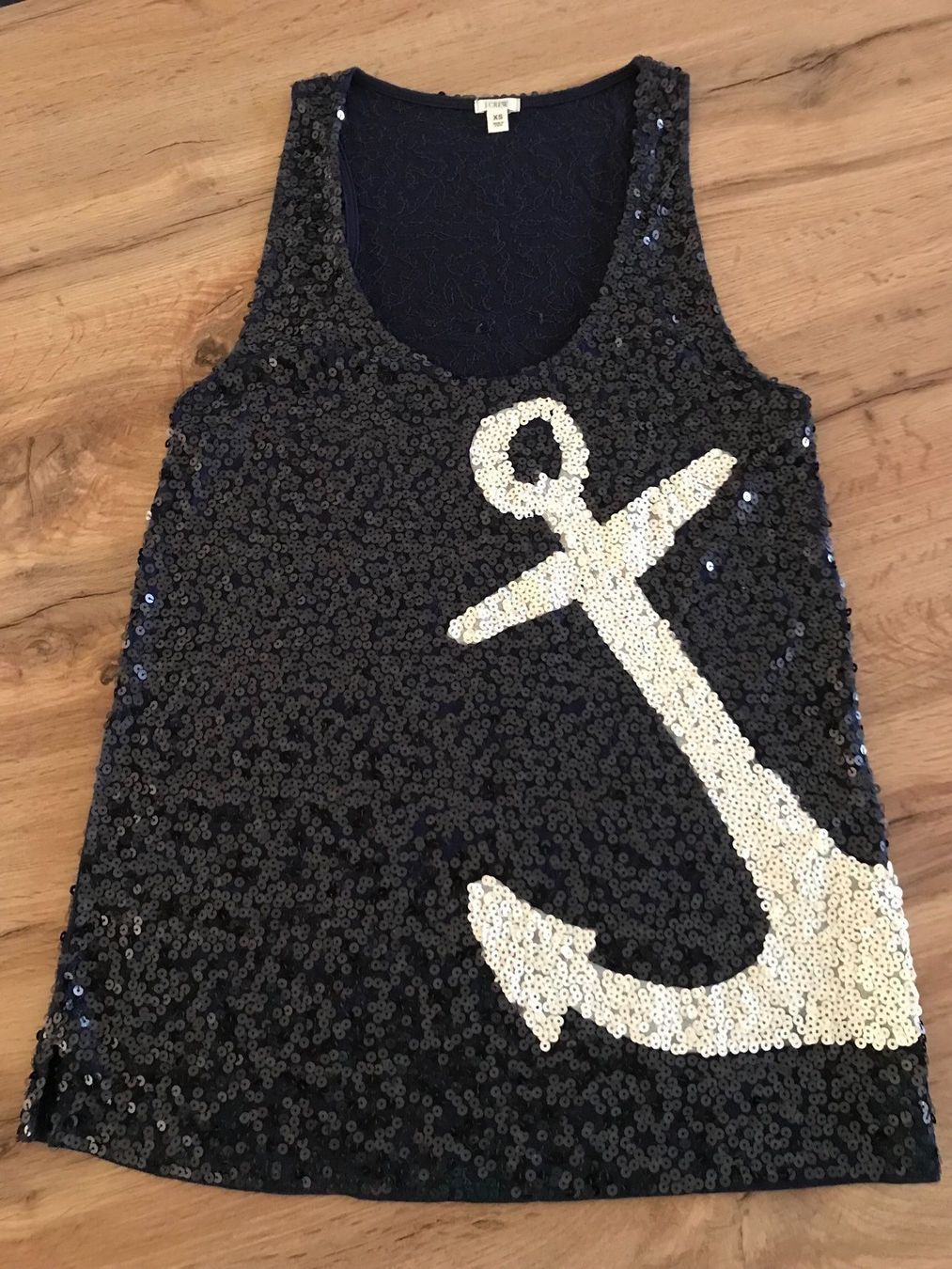 J.Crew Top: Pailletten Top vom J. Crew. Gr.XS – Usato da Buchs ZH venduto da baagii