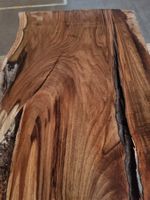Nussbaum Massivholz Klotzbretter Epoxy Walnut 2 Stk Set