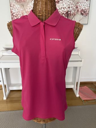 Icepeak Poloshirt ärmellos, Pink, 38