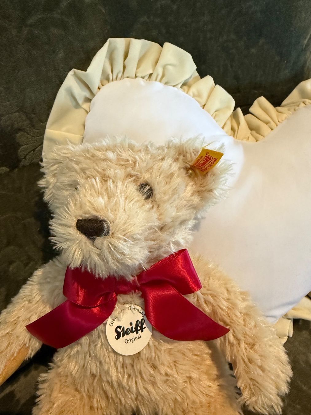 Steiff Giocattoli: Herziger Steiff Teddybär 🧸 – Usato da Schaan venduto da chinchillali 1