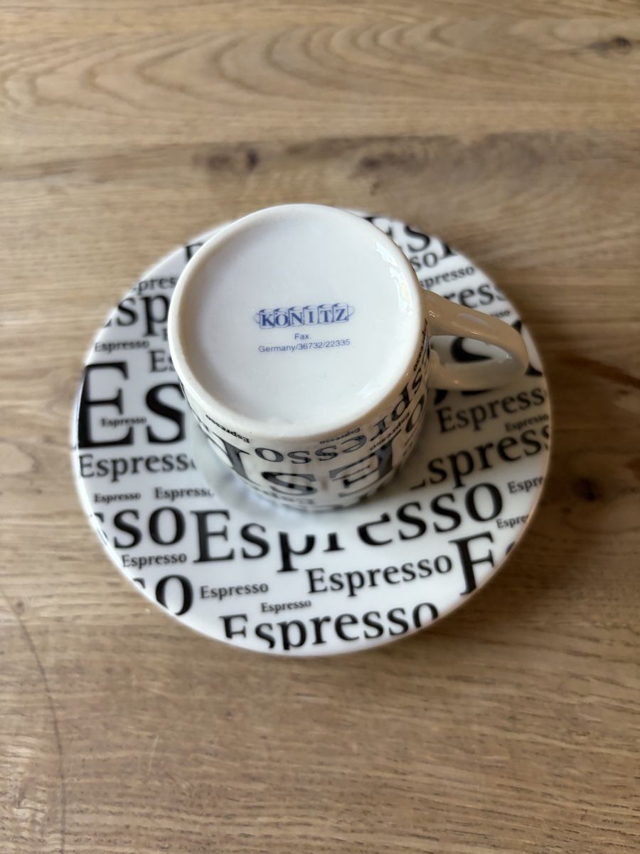Tassen: Konitz Espressotassensets, 4 verschiedene Modelle – Gebraucht aus Rüti ZH von revilopeter 6