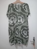 leichtes Kleid , Strandkleid, S, 38, olive, Batik