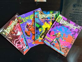 Marvel Longshot Nr.1-4 ganze Story - Erstausgaben, To...