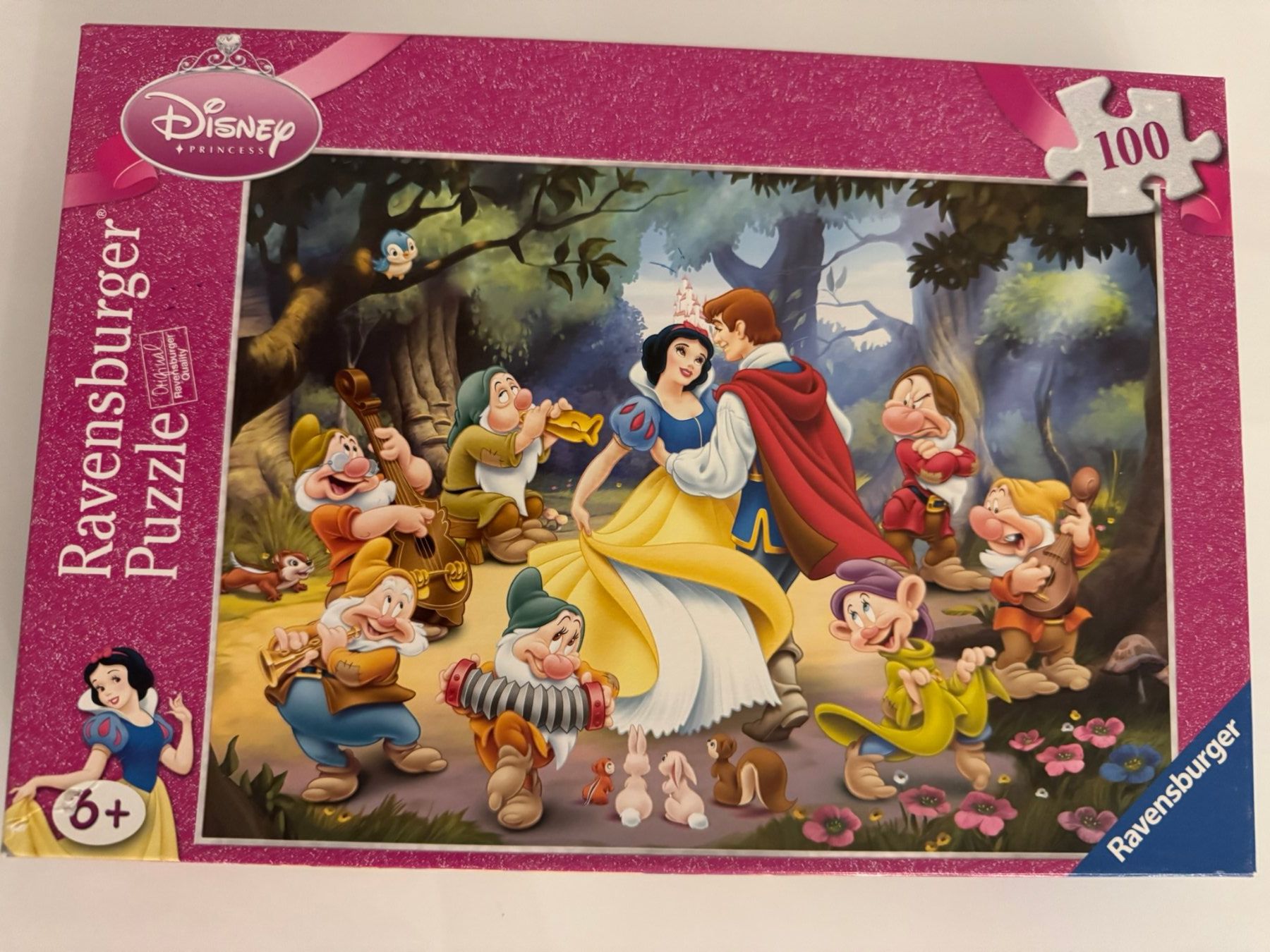 Ravensburger Puzzles: Ravensburger Puzzle, 100 Teile, Schneewittchen - Komplett! – Gebraucht aus Uhwiesen von mic_kd6g