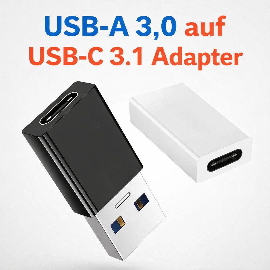 Cavi: USB-A 3.0 auf USB-C Adapter | 5 Gbit/s | USB 3.1 | Laden & D – Nuovo (secondo la descrizione) da Winterthur venduto da SwissTechStore