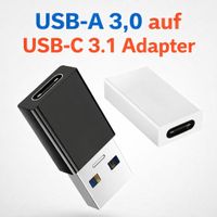 USB-A 3.0 auf USB-C Adapter | 5 Gbit/s | USB 3.1 | Laden & D