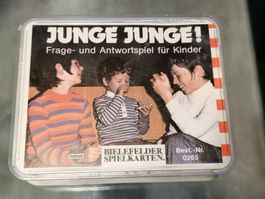 Jung Junge! Frage- und Antwortspiel für Kinder - Vintage