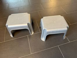 Gratis: Schemel / Tritthocker 2x