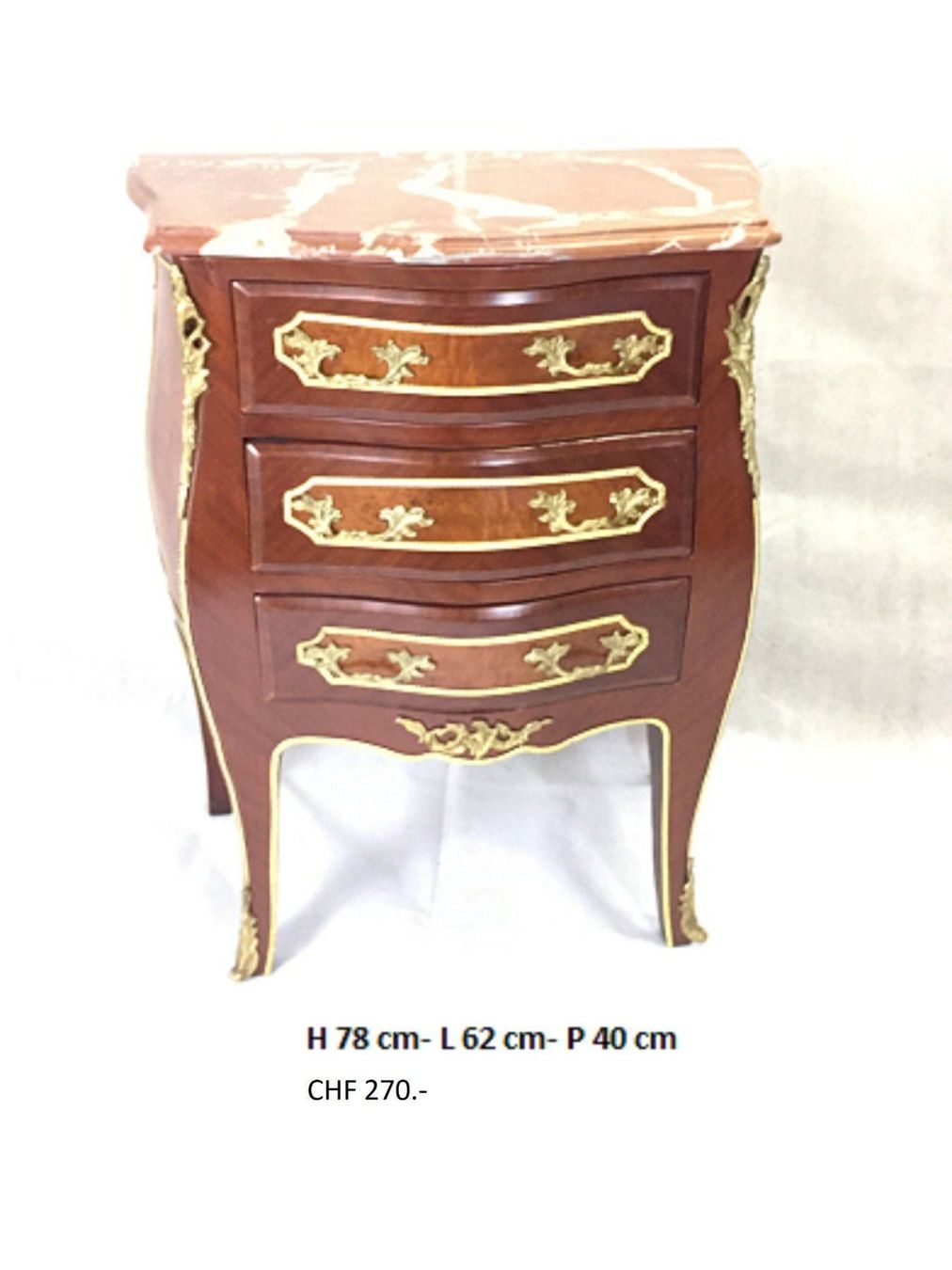 Cassettiere: Commode de style Louis XV. – Usato da geneve venduto da louisart 7