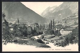 AK Orsières, La Ville et le Val Ferret