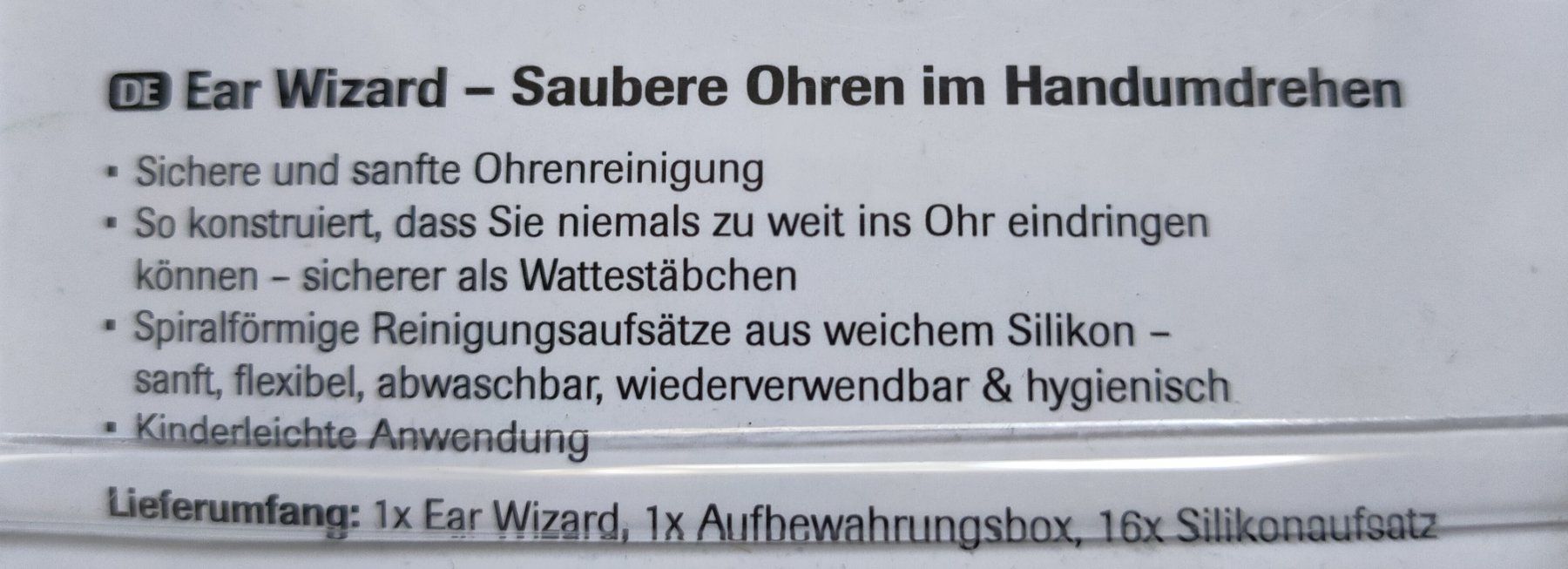 Cura del viso: Ear Wizard Ohrenreiniger – Nuovo e nell'imballaggio originale da Rothrist venduto da GIWALD 1