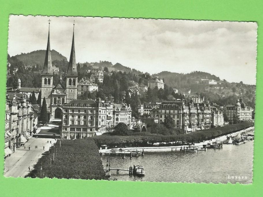 Cartoline postali: Luzern – Usato da Zürich venduto da t24_de