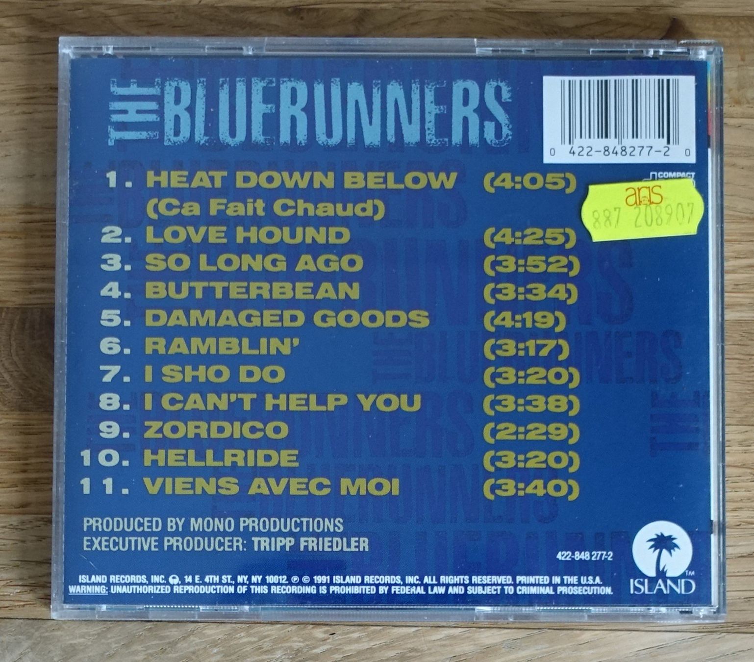 CD: The Bluerunners - D3 – Usato da Sessa venduto da discoverymedia 1