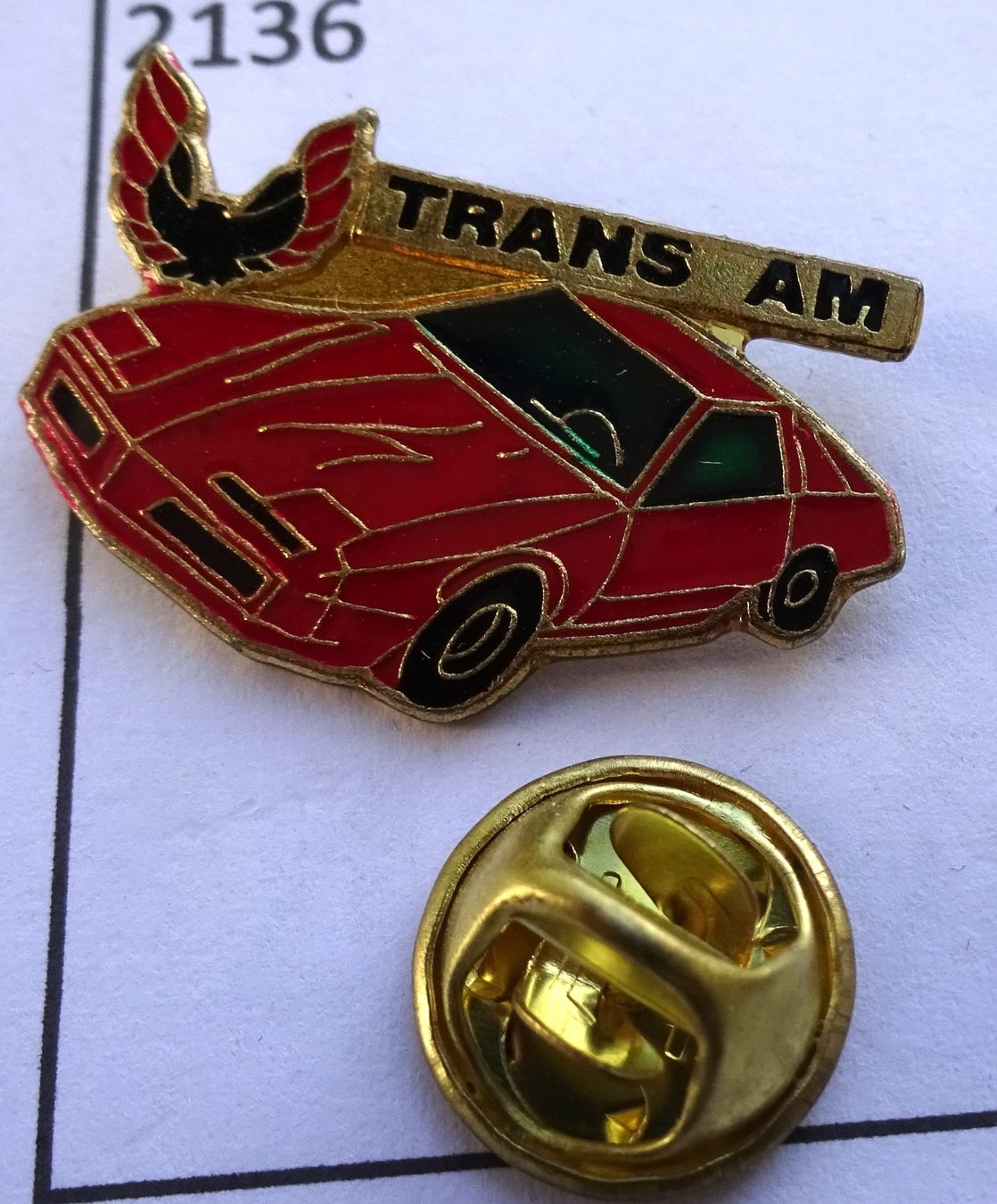 Plaketten & Abzeichen: Pin Auto  TRANS  AM Vogel – Gebraucht aus Utzenstorf von BUtter81