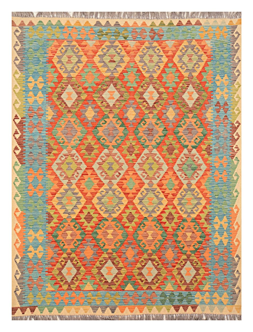 Kelim Tappeti: Oriente Kelim Teppich 150x200 Cm – Nuovo e nell'imballaggio originale da Lahore venduto da Fairways79 5