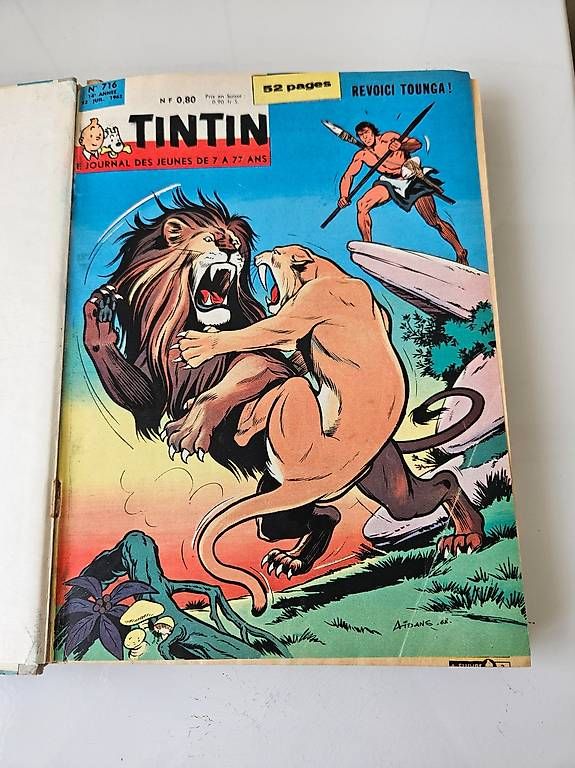 Fumetti: Tintin - recueil du journal – Usato da Genève venduto da show88 1
