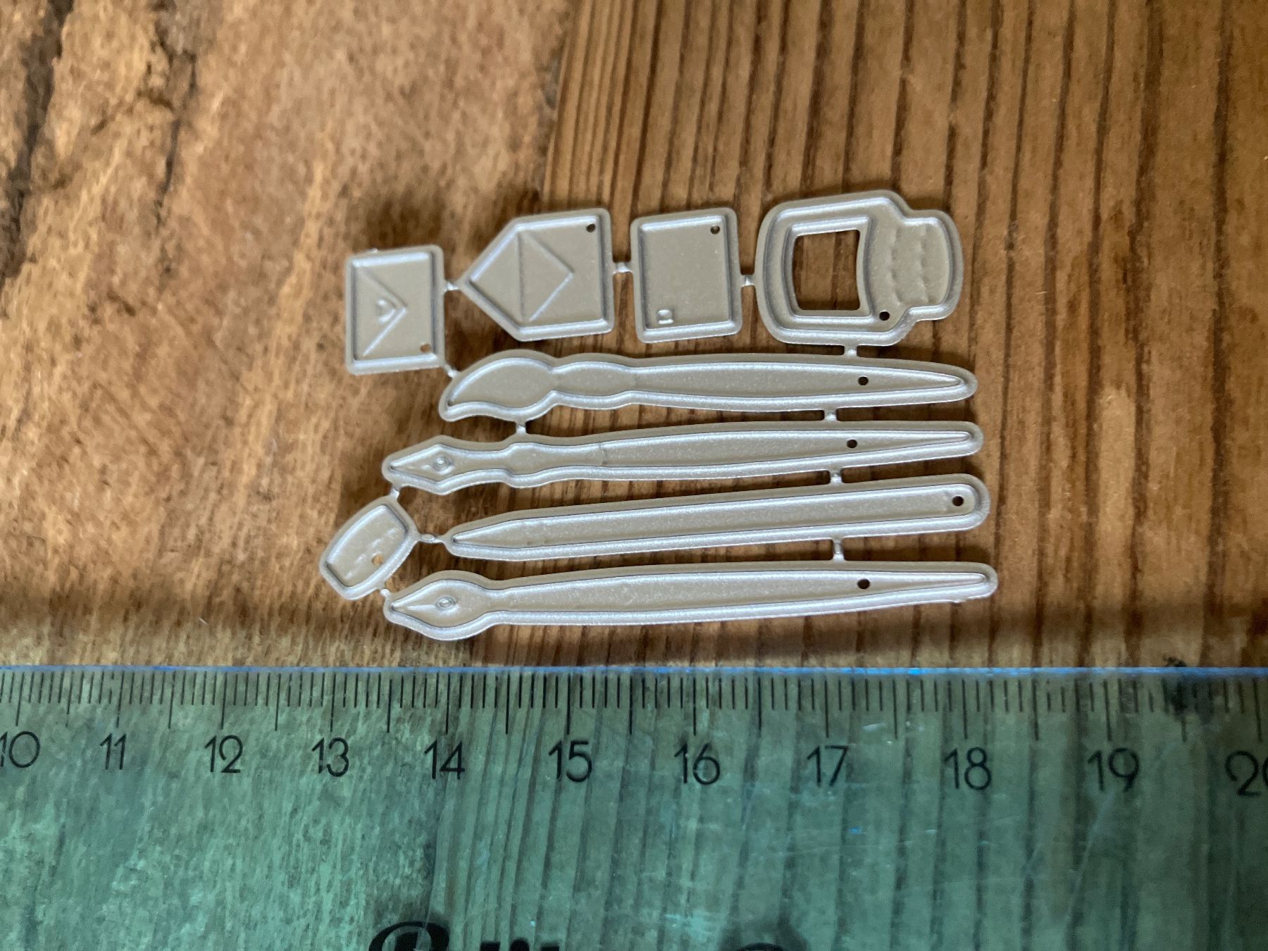 Sciablone: Neues mini Stanzschablonen-Set Notes – Nuovo e nell'imballaggio originale da Effretikon venduto da wenuss 3
