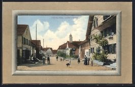 Passepartout-AK Eschlikon, Dorfstrasse m