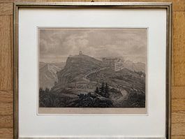 Historische Ansicht der Rigi Kulm