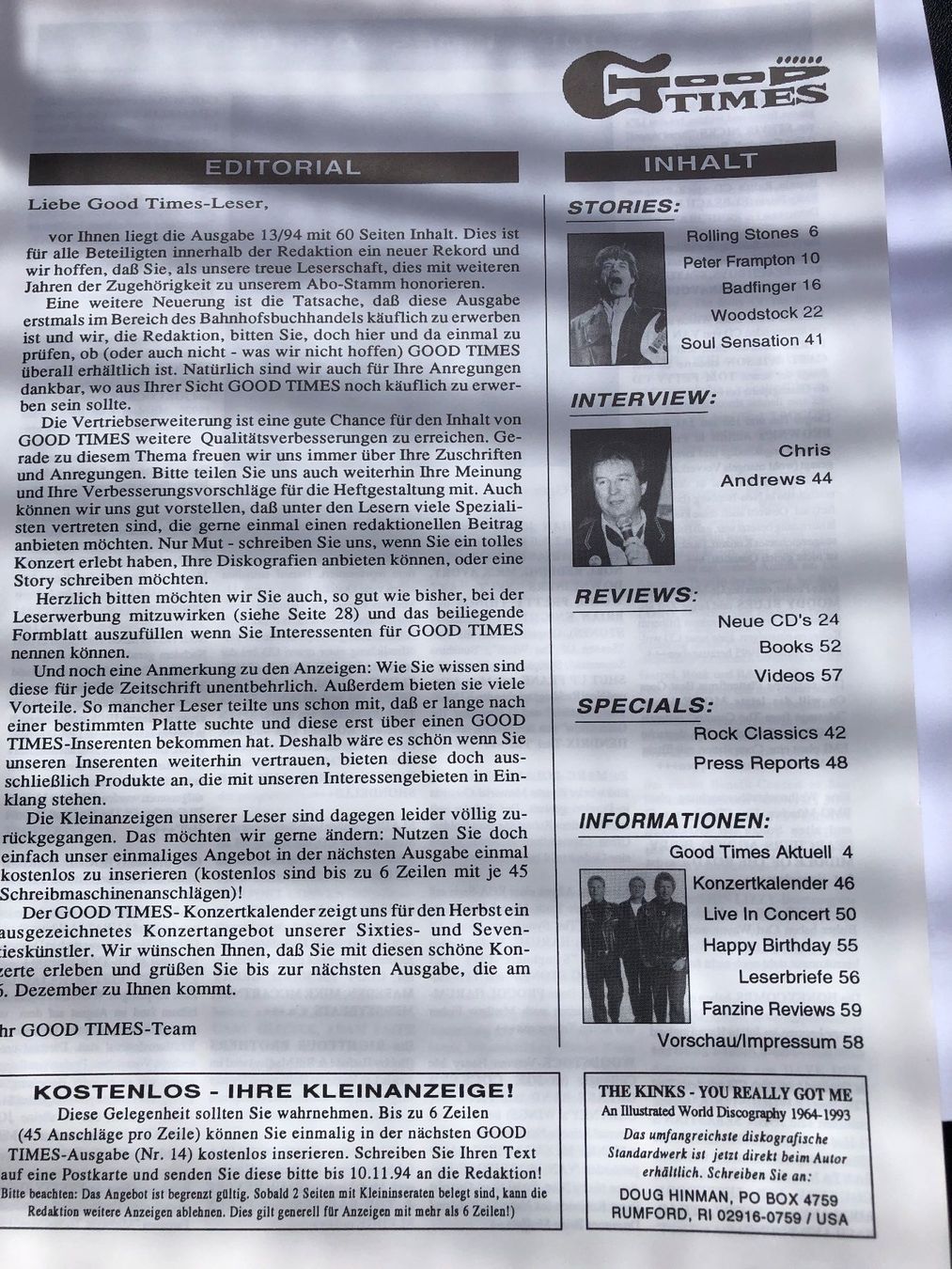 Riviste & Magazine: The Rolling Stones – Nuovo (secondo la descrizione) da Aeschi SO venduto da Stones55 2