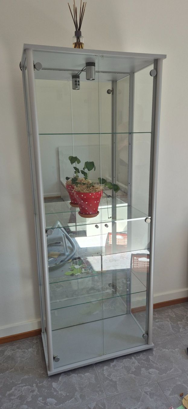 Vetrine: Glasvitrine mit Licht – Usato da frauenfeld venduto da Eflygraffity