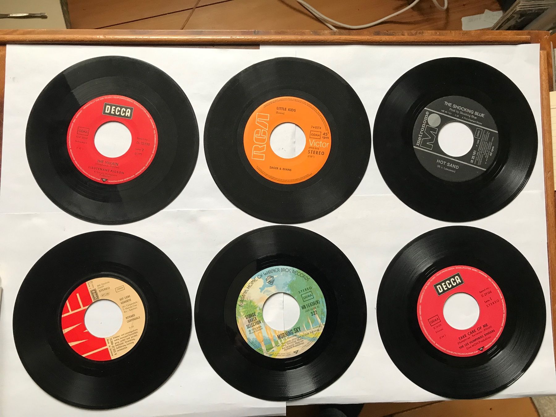 Dischi in vinile: single set nr. 15, verschiedene interpreten – Usato da liestal venduto da makai05