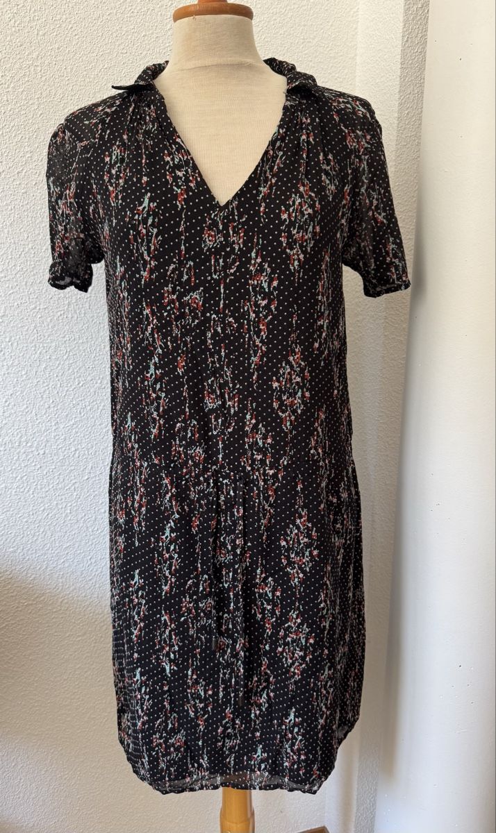 Kleider: Robe One Step noire à pois - Taille 36 – Neu (gemäss Beschreibung) aus Morges von sandy069