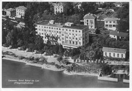 Locarno (TI) – Hotel Reber au Lac, veduta aerea G